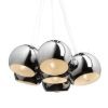 ASTROMET VII függő lámpa  króm 230V LED E27 7x11W