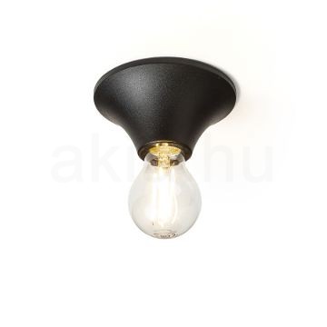BOY mennyezeti lámpa fekete műanyag 230V LED E27 11W IP44
