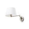 AVENIDA fali lámpa matt nikkel 230V LED E27 11W