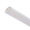 LED PROFILE J felületre szerelhető 1m eloxált alumínium/matt akrilát 