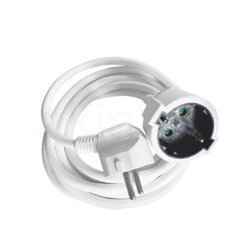 Technik Professional Hosszabbító (lengokábel) Fehér 2m kábellel 3x1,5mm2 16A